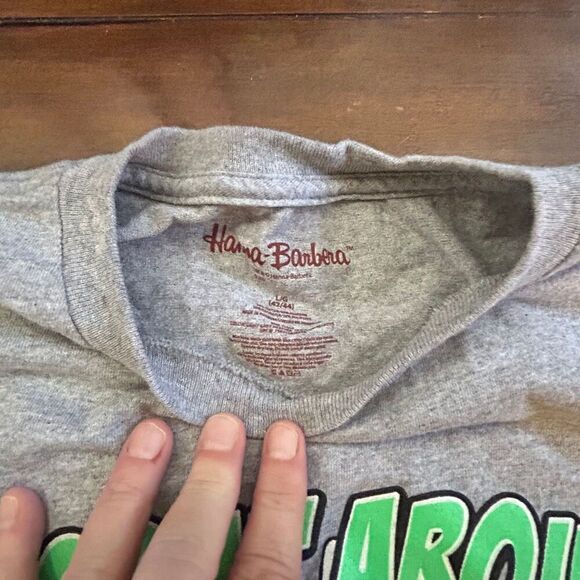 Men’s Fred Flintstone Christmas Shirt Size Large 42/44 - Picture 2 of 3